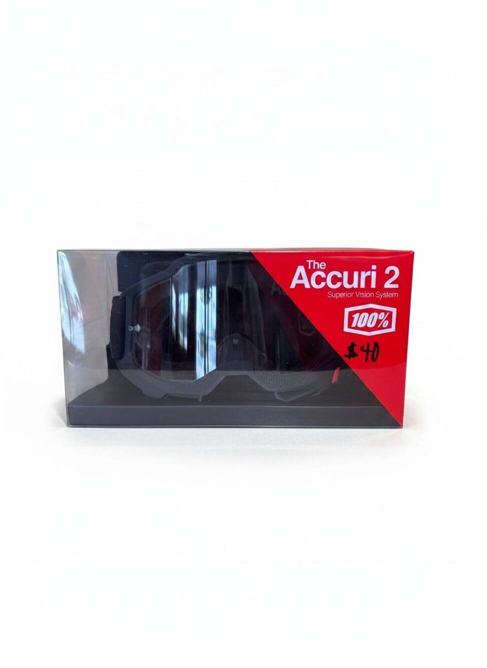 100% Accuri 2 Goggles Black